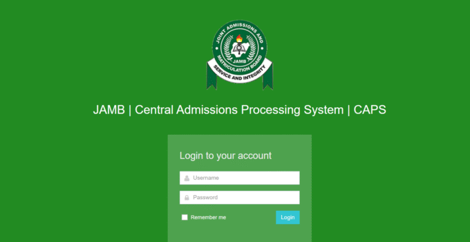 JAMB CAPS 2025: Check, Accept & Confirm Admission Offers