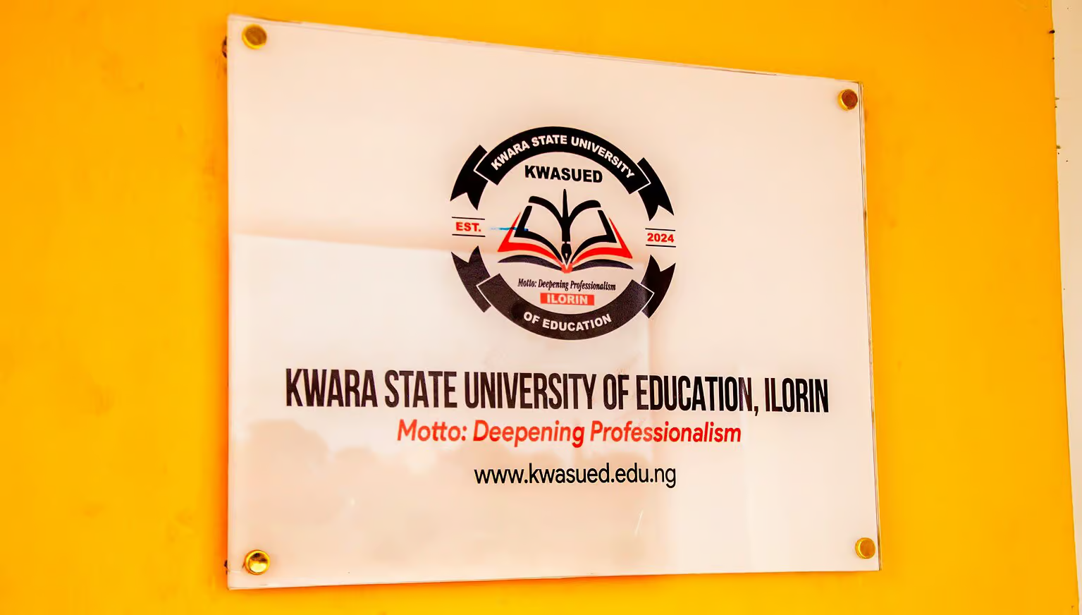 Kwara State University of Education (KWASUED) Academic Calendar 2025/2026