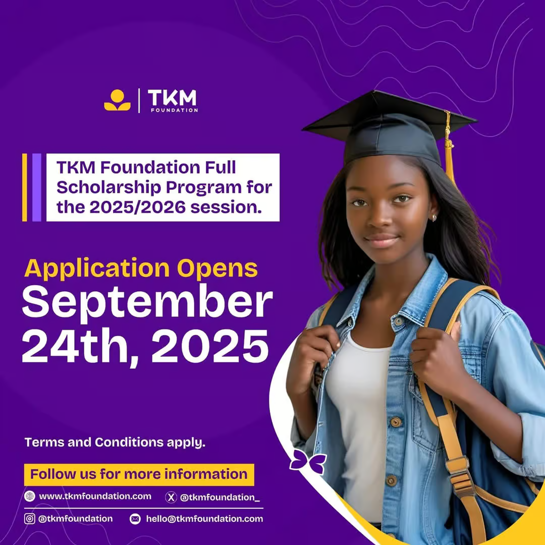 TKM Foundation Scholarship 2025: Empowering Underprivileged Girls Through Education