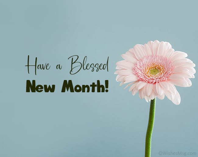 Happy New Month Message